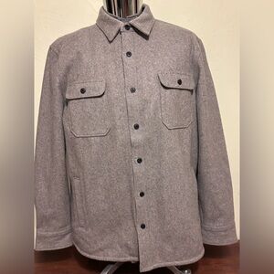 Nordstrom Men's Gray Shirt Jacket